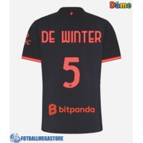 Fotballdrakt Dame AC Milan Koni De Winter #5 Tredjedrakt 2026-27 Kortermet